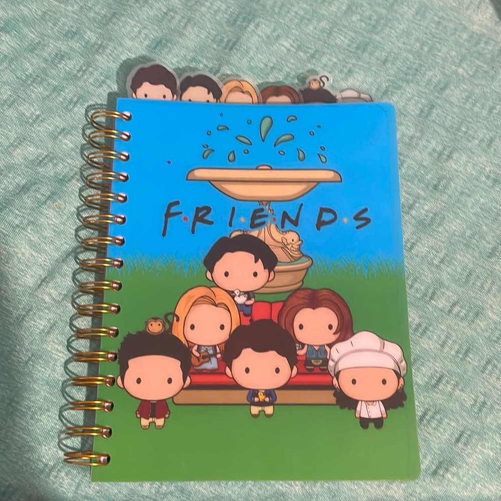 Innovative Design FRIENDS tabbed journal NWOT